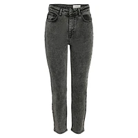 Moni High-Waisted Straight Ankle Jeans