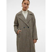 Hannah Double-Breasted Lapel Coat