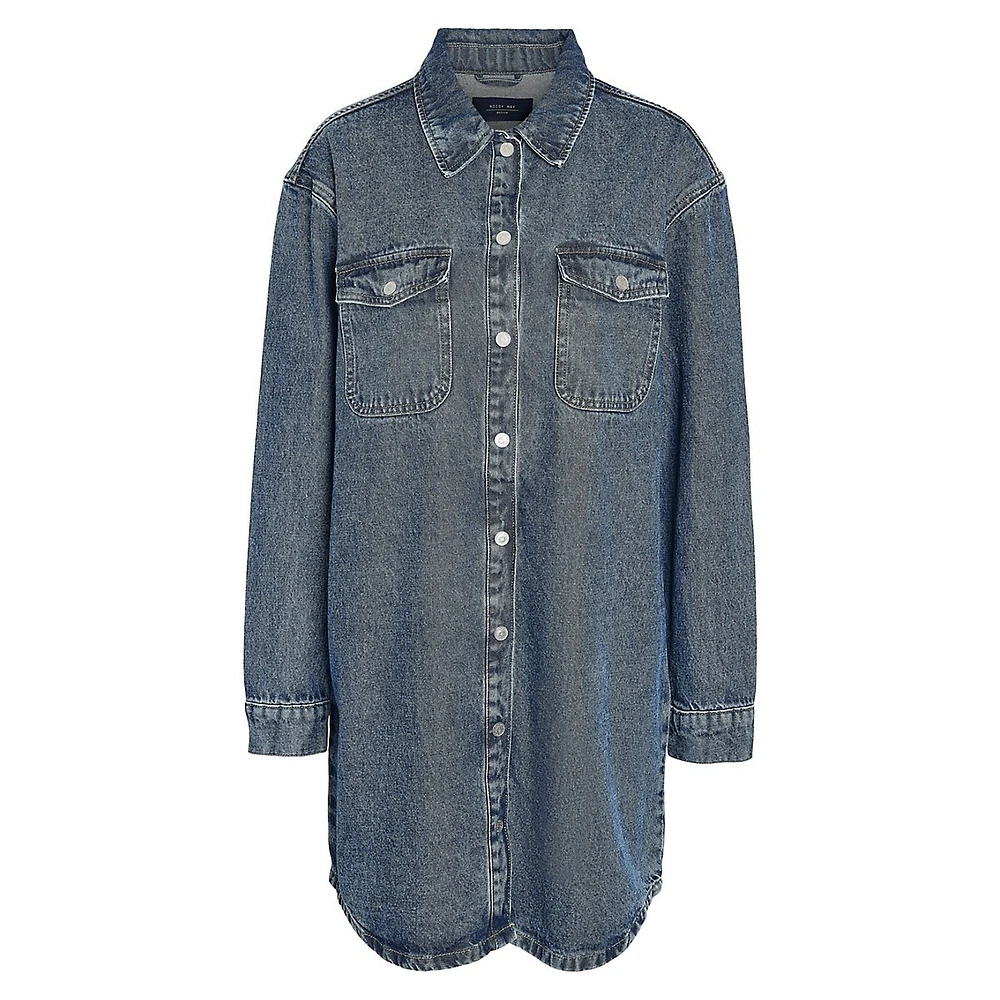 Alva Denim Shirt Dress