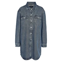 Alva Denim Shirt Dress