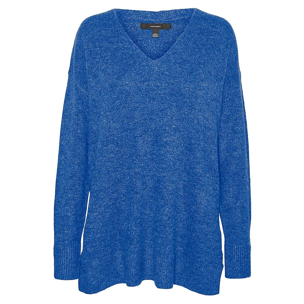 Filuca Oversized V-Neck Sweater