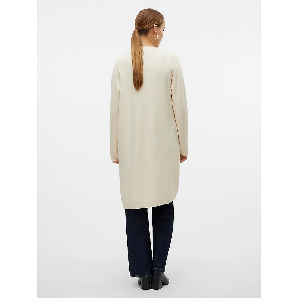 Saba Longline Open-Front Cardigan