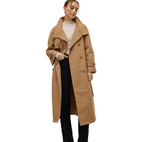 Thea Long Trench Coat