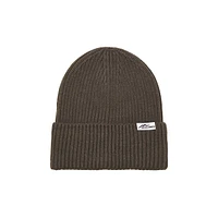 North Graphic Wool-Blend Ribbed Toque