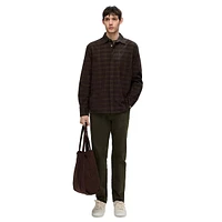 Relax Corduroy Check Shirt