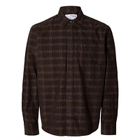 Relax Corduroy Check Shirt