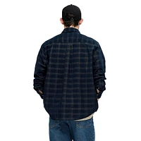 Relax Corduroy Check Shirt