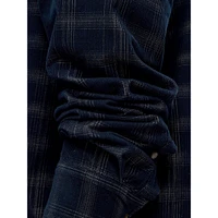 Relax Corduroy Check Shirt