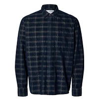 Relax Corduroy Check Shirt