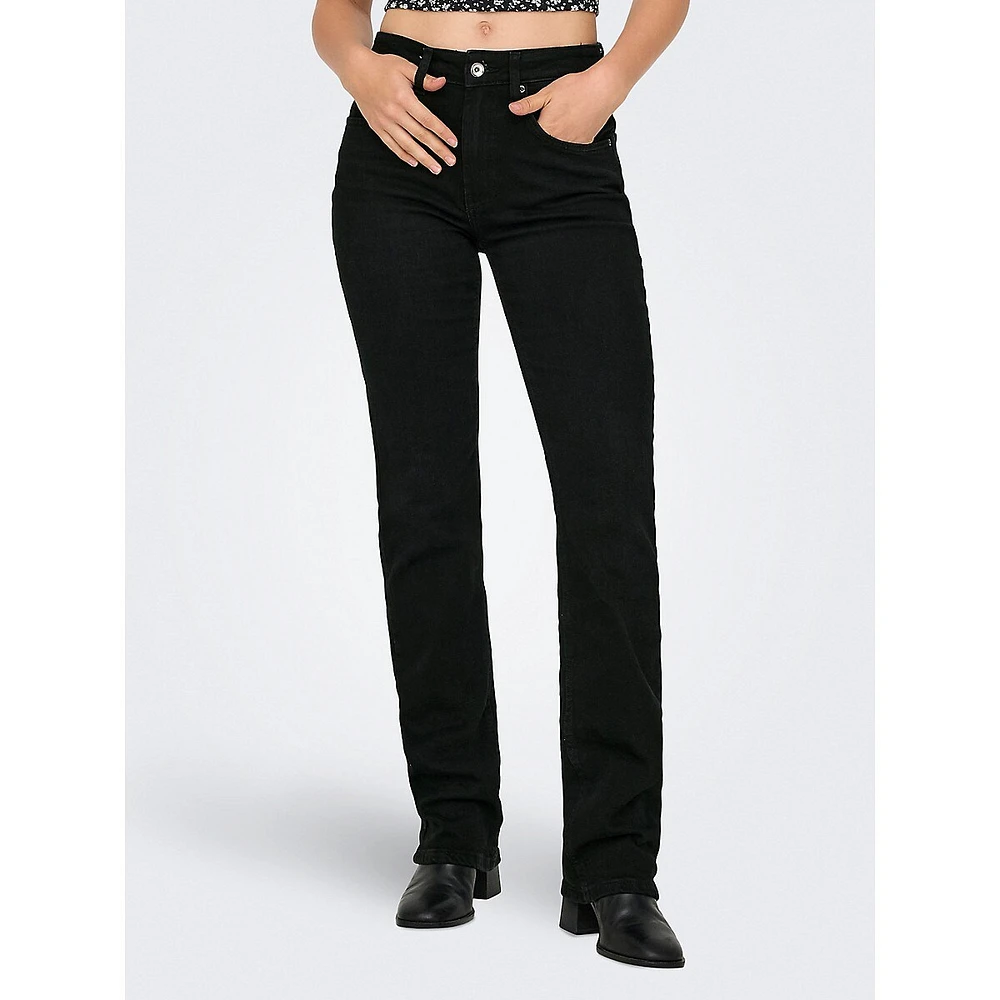 Everly Bootcut Black Jeans