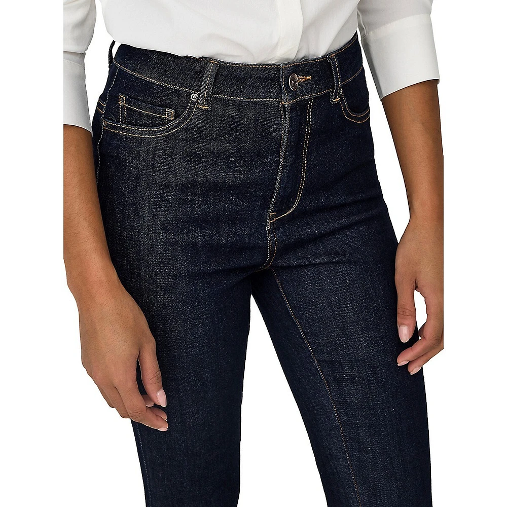 Rose Skinny High-Waisted Jeans