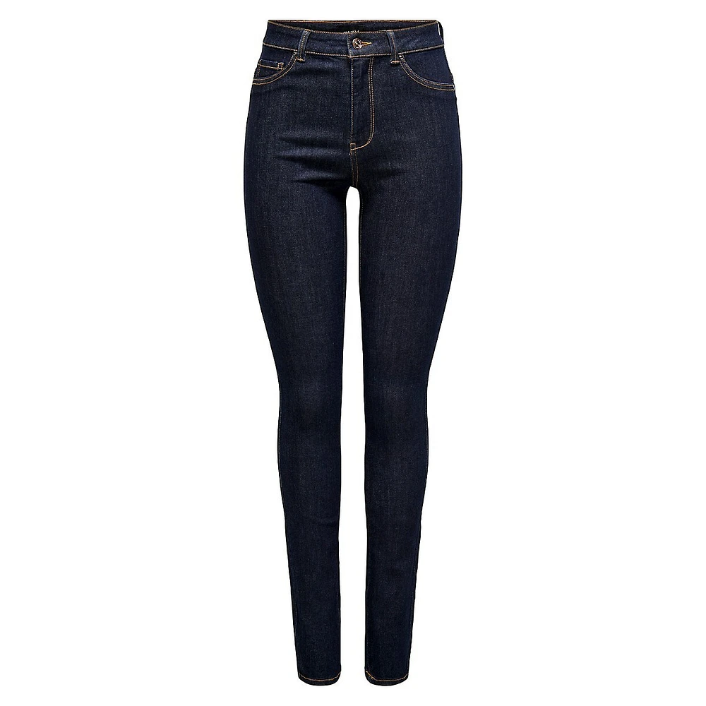 Rose Skinny High-Waisted Jeans