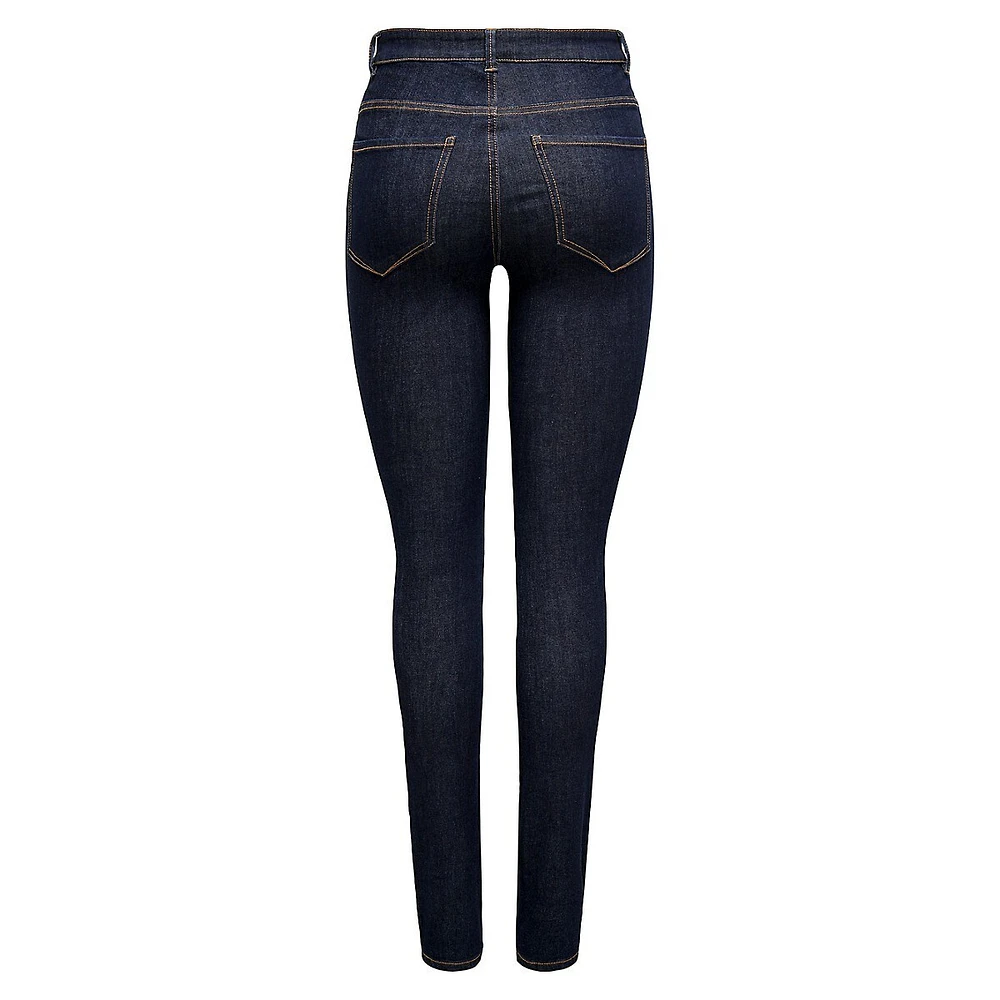 Rose Skinny High-Waisted Jeans