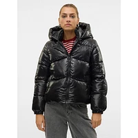 Uppsa Shiny Short Puff Jacket