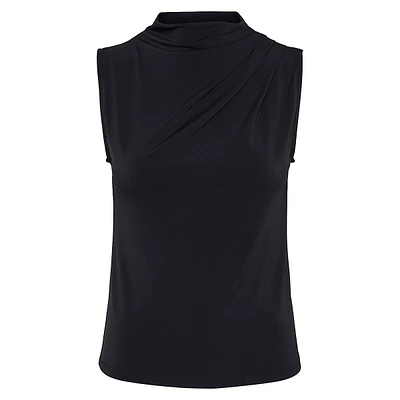 Madison Sleeveless Draped Top