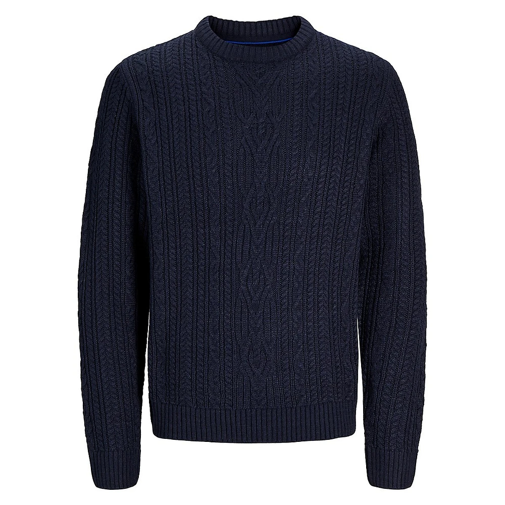 Cable-Knit Sweater