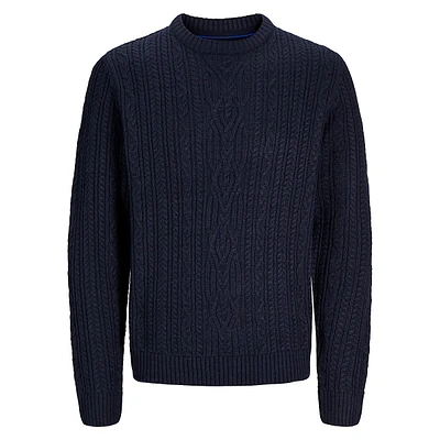 Cable-Knit Sweater