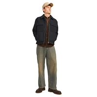 Russel Wool-Blend Utility Zip Jacket