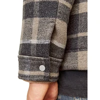 Russel Wool-Blend Utility Zip Jacket