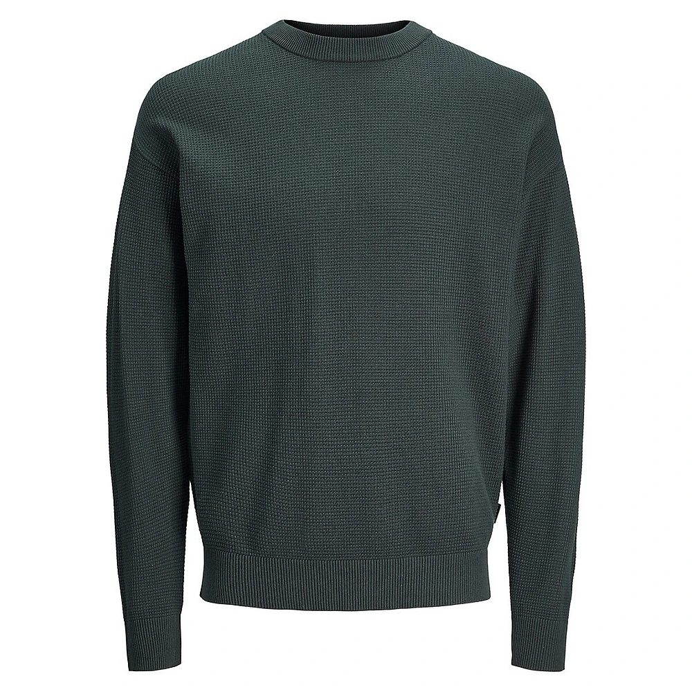 Scott Textured Crewneck Sweater