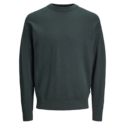 Scott Textured Crewneck Sweater