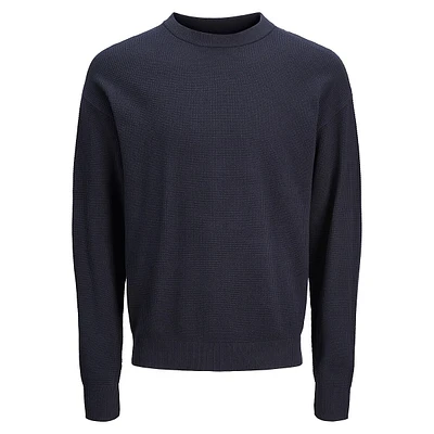 Scott Textured Crewneck Sweater