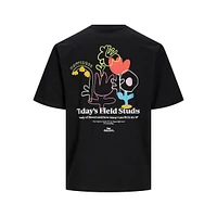 Field Loose-Fit Back-Graphic T-Shirt