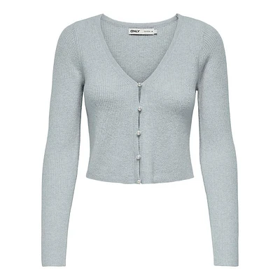 Rica V-Neck Crop Cardigan