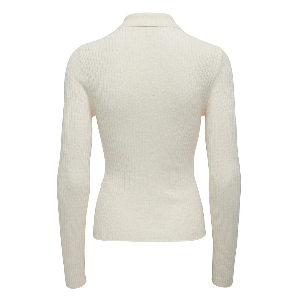 Ibi Polo Zip Cardigan