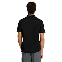 Fav Quarter-Zip Organic Cotton-Blend Polo Shirt