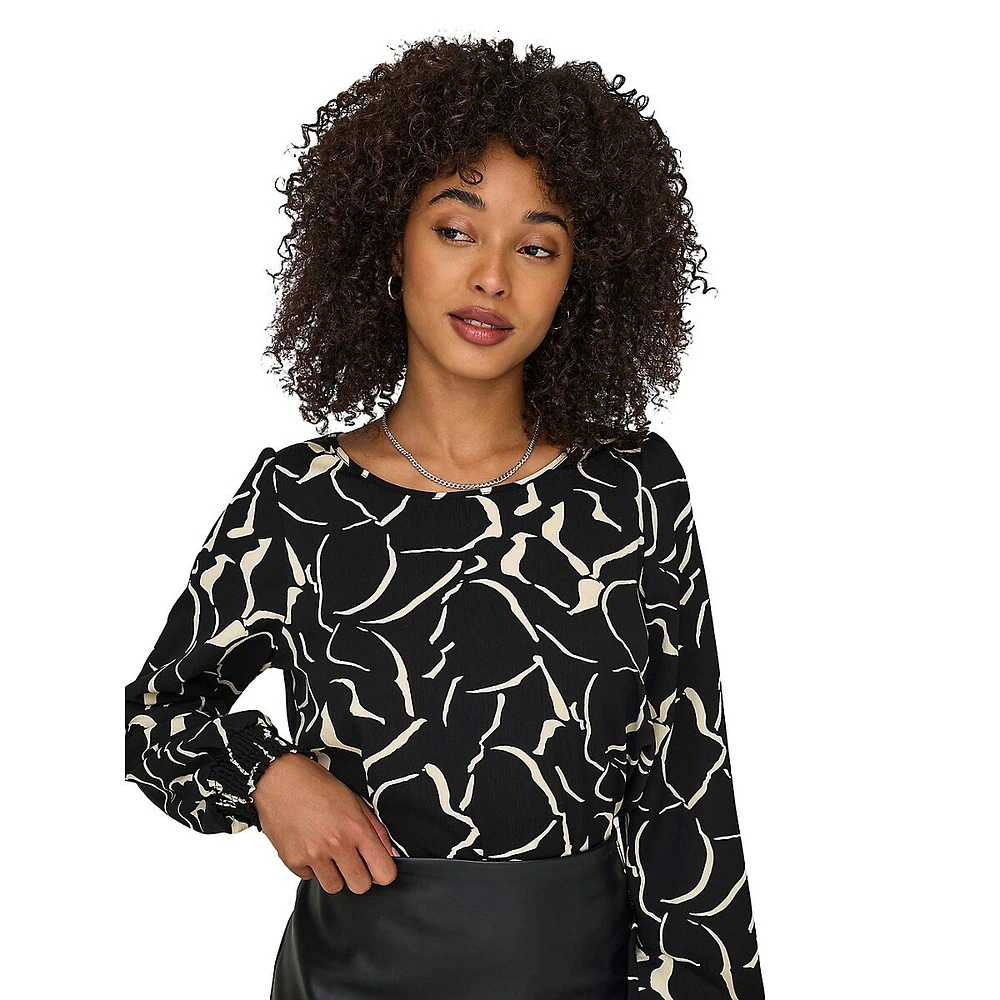 Elite Printed Blouse