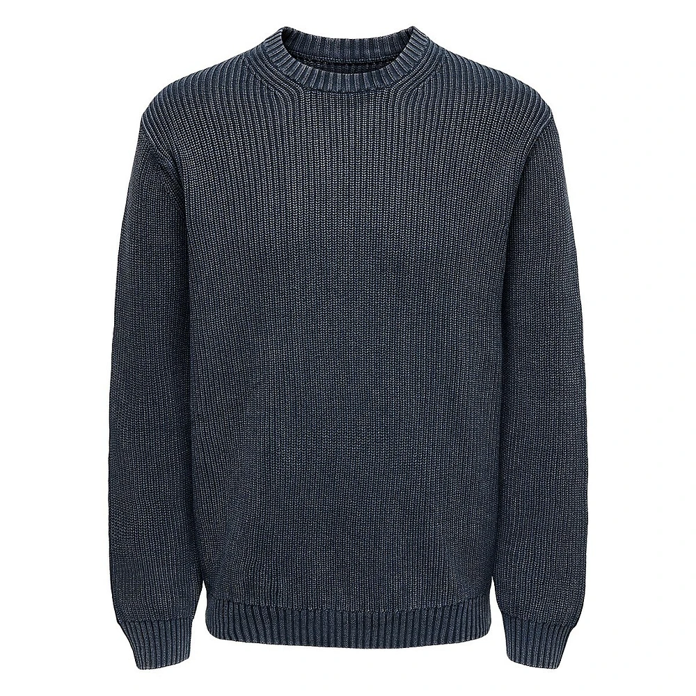 Rosu Washed Crewneck Sweater