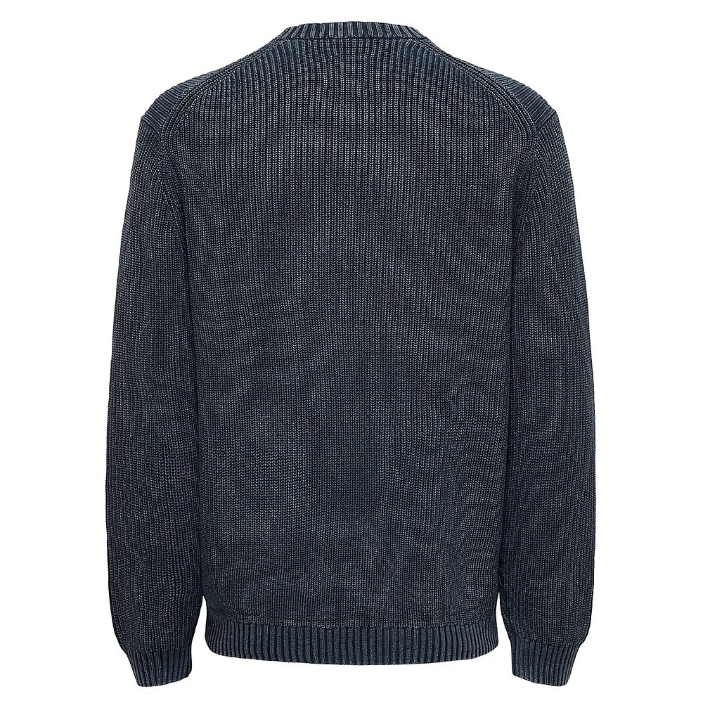 Rosu Washed Crewneck Sweater