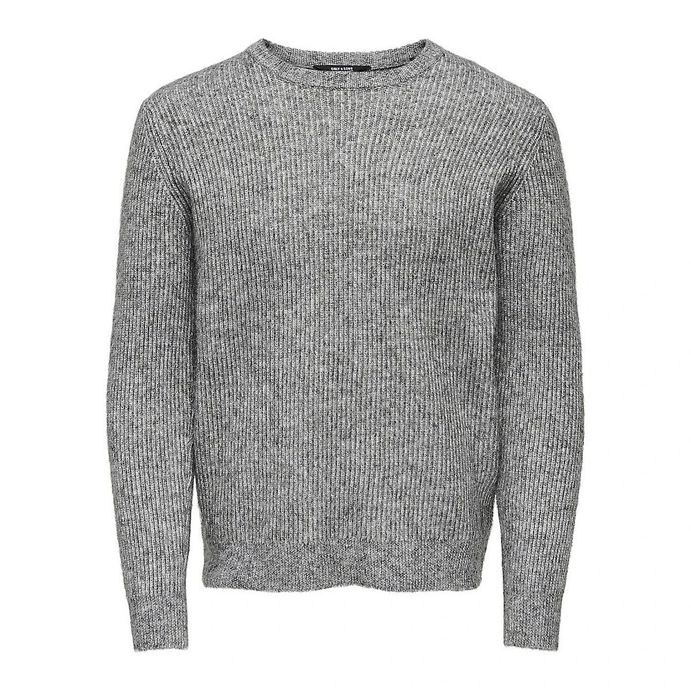 Tegan Colourblock Crewneck Sweater