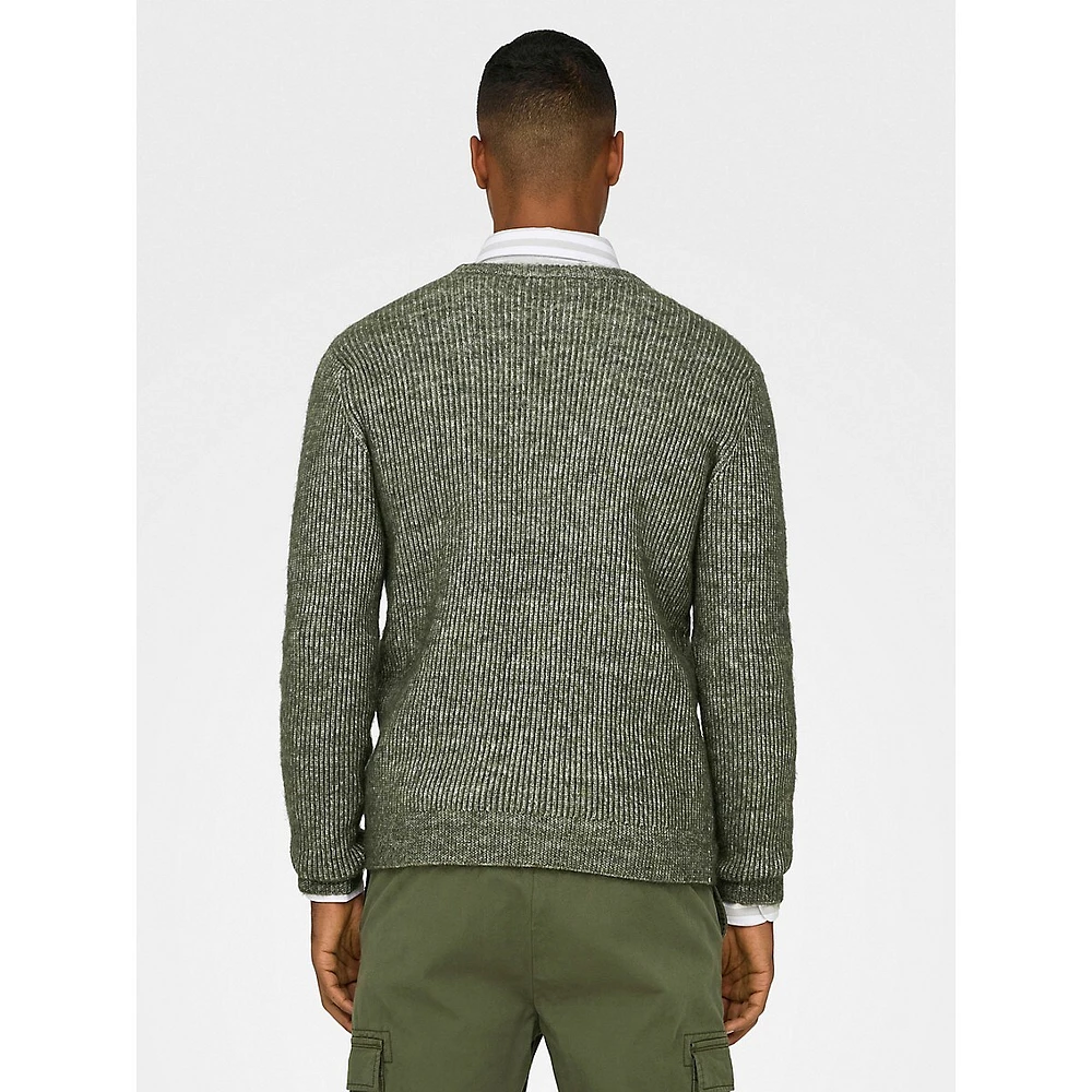 Tegan Colourblock Crewneck Sweater