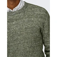 Tegan Colourblock Crewneck Sweater