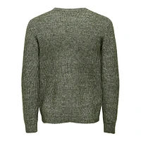 Tegan Colourblock Crewneck Sweater