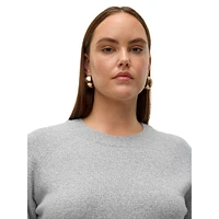 Plus Doffy Soft-Knit Sweater