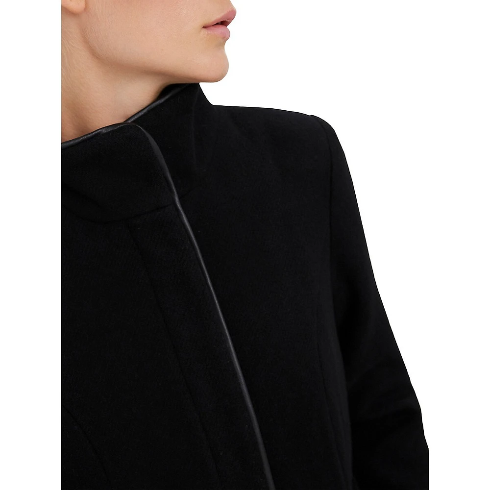 Class Bessy High-Neck Belted Coat