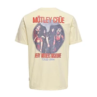 Mötley Crüe Every Mother's Nightmare 1984 Tour Graphic T-Shirt