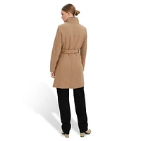 Class Bessy High-Neck Belted Coat