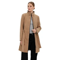 Class Bessy High-Neck Belted Coat