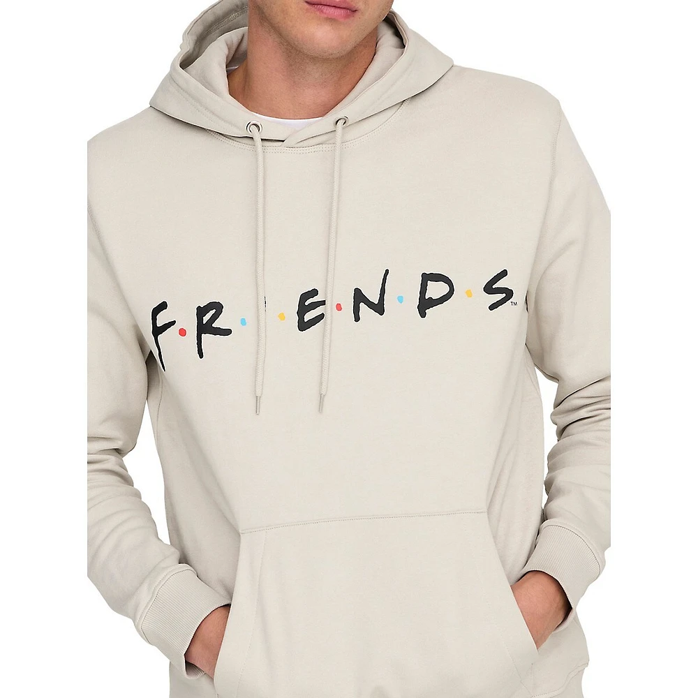 Friends Graphic Soft Cotton Hoodie