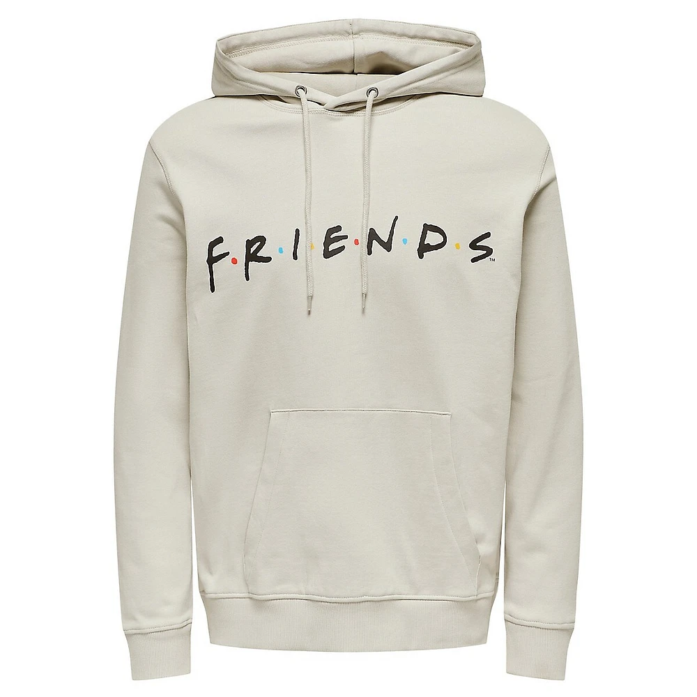 Friends Graphic Soft Cotton Hoodie