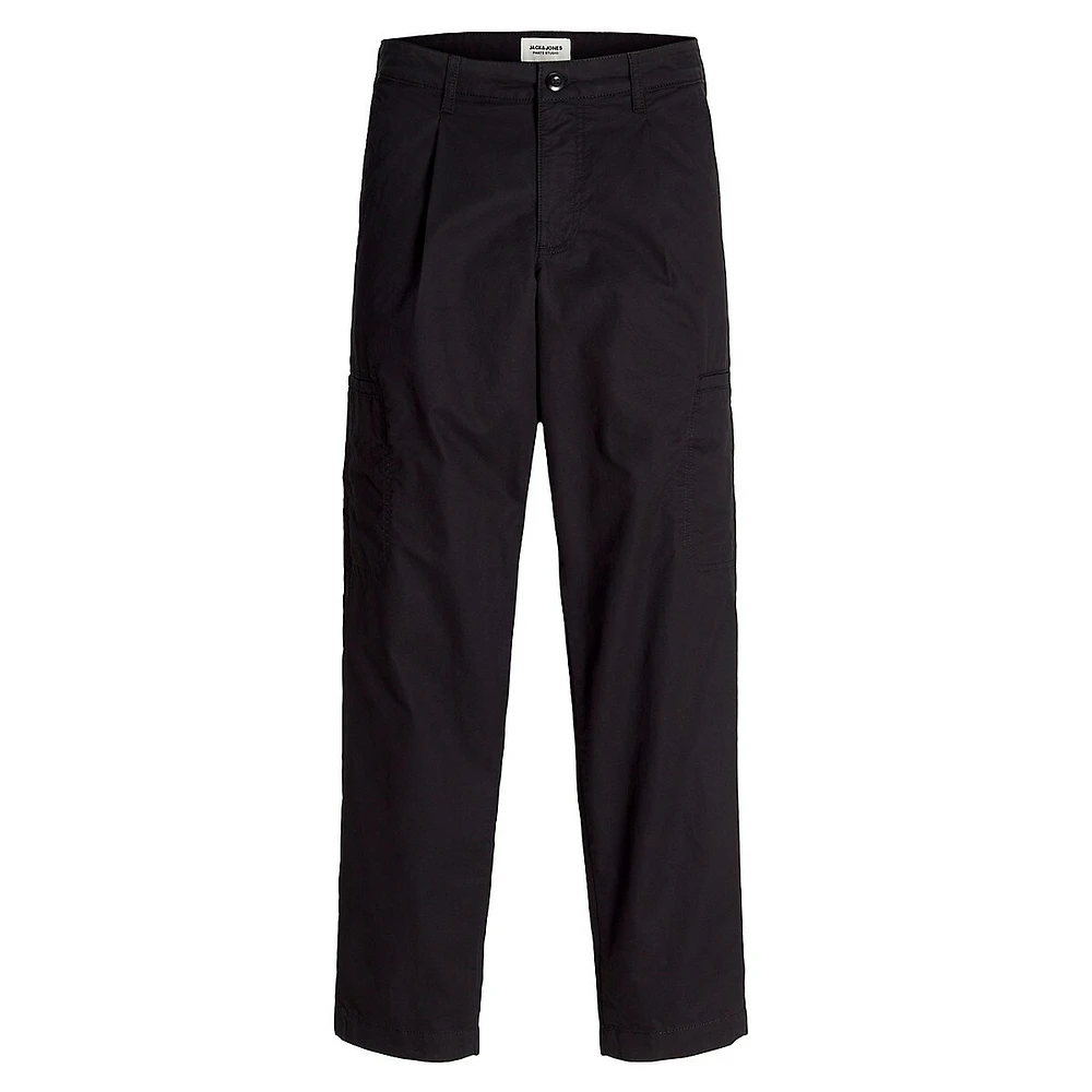 Bill Pleated Cargo Trousers