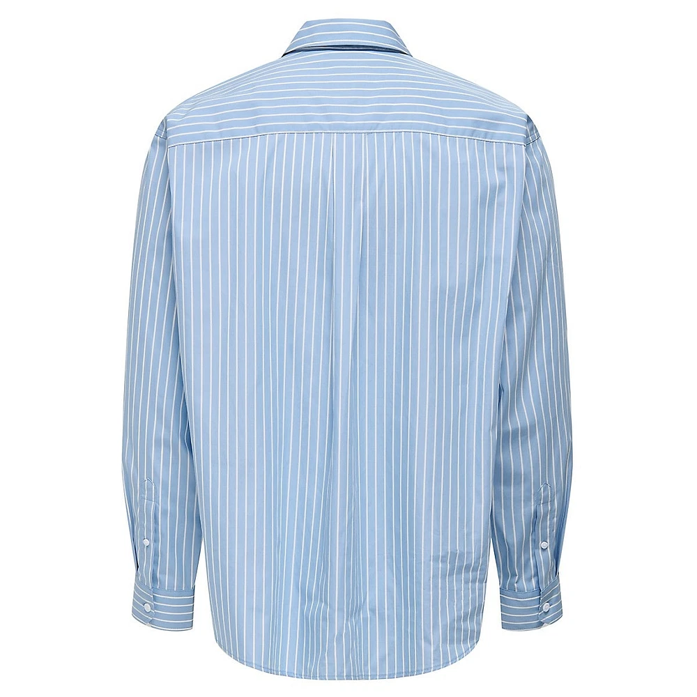 Barret Striped Poplin Shirt