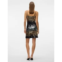 Ombré Sequin Shimmer Dress