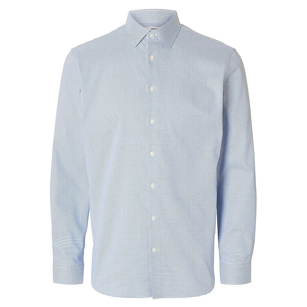 Slim-Fit Performance Dress Shirt