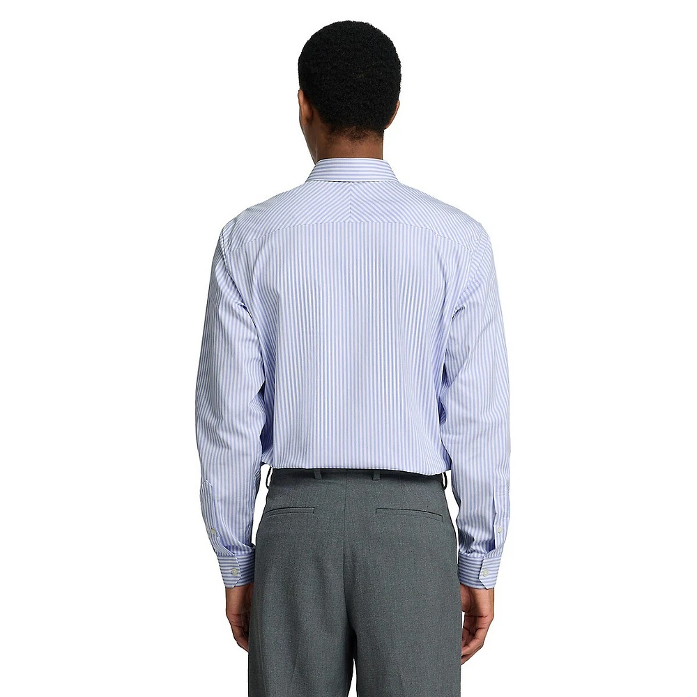 Slim-Fit Performance Dress Shirt