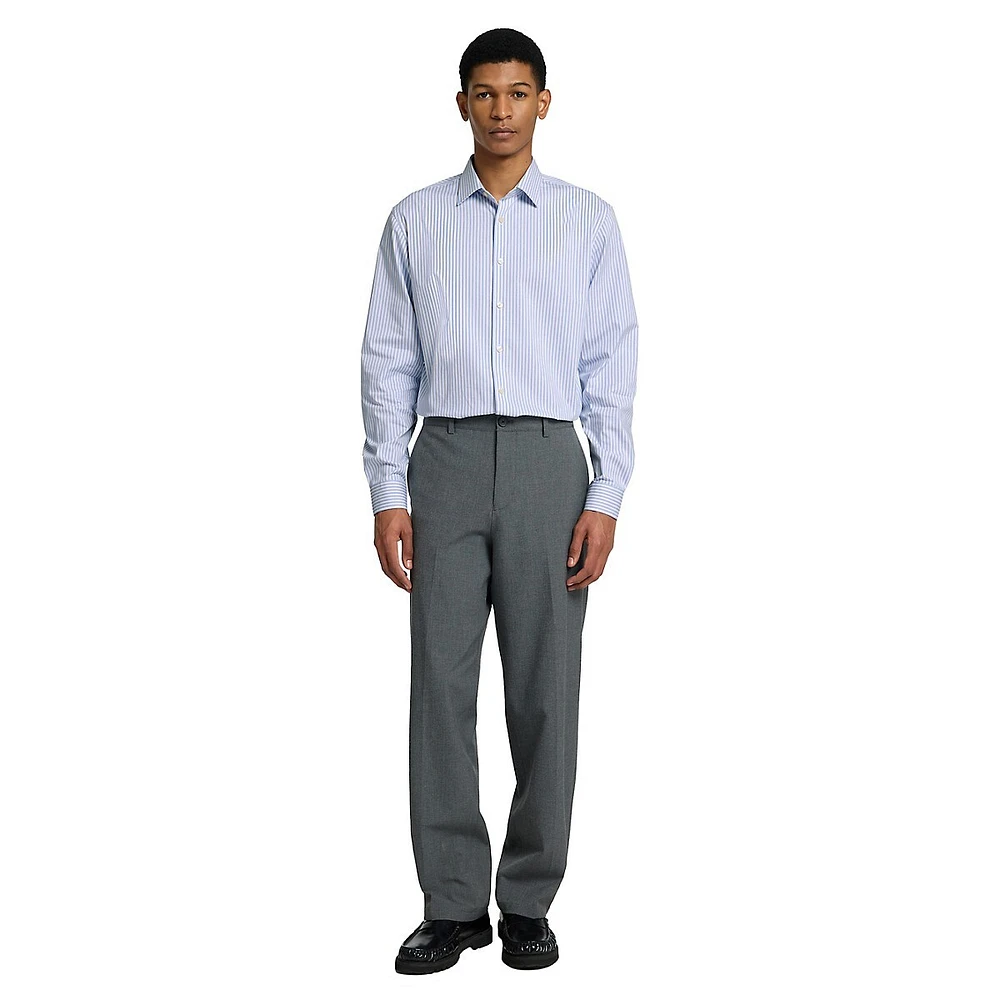 Slim-Fit Performance Dress Shirt